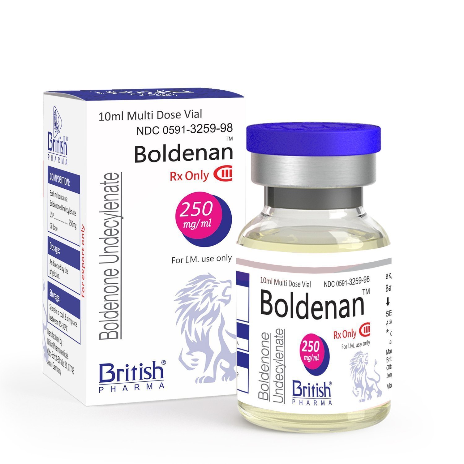 BOLDENONE 250 - Boldenone undecylenate...